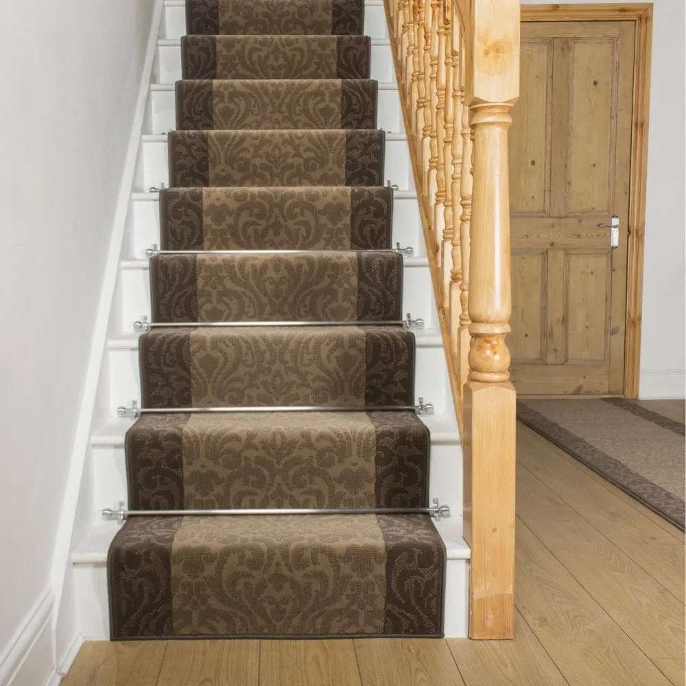 Iberia Taupe Stair Runners