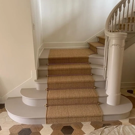 Brown Stair Carpet Dubai