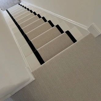 Modern Sisal Stair Carpet Dubai