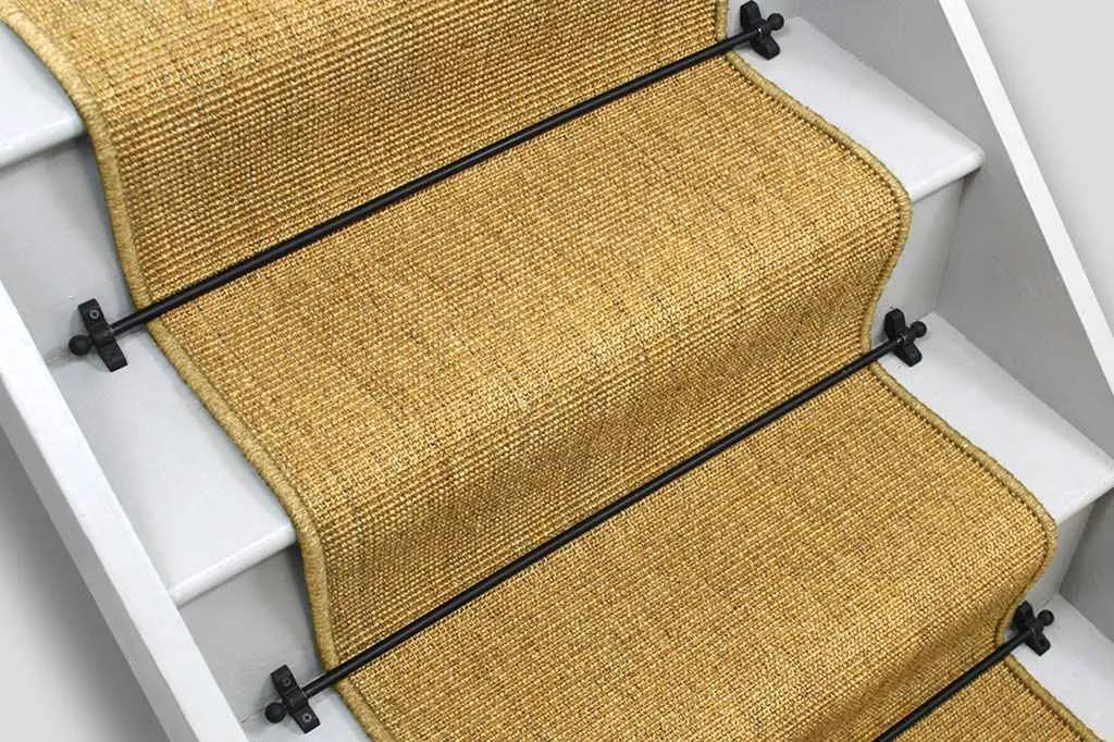 Natural Mini Boucle Sisal Stair Runner